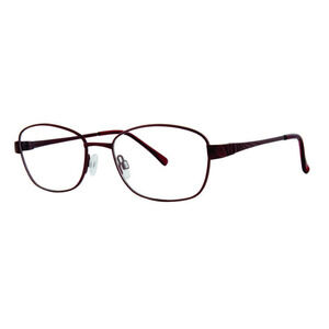 MODERN OPTICAL CREATE BURGUNDY EYEGLASSES SUNGLASSES FRAME 54-17-140
